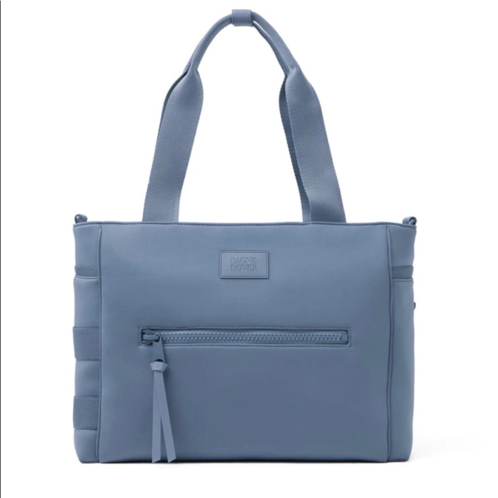 NEW Dagne Dover Wade Diaper Bag - Large, Ash Blue
